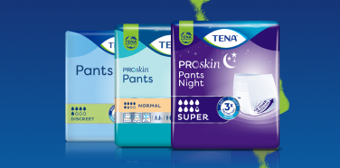 Packages of TENA Pants and Underwear 